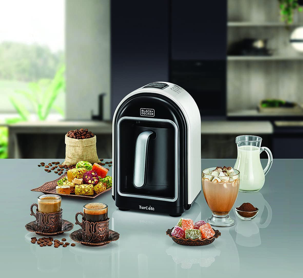 Black and Decker Turkish Coffee Maker & Milk Drinks Maker