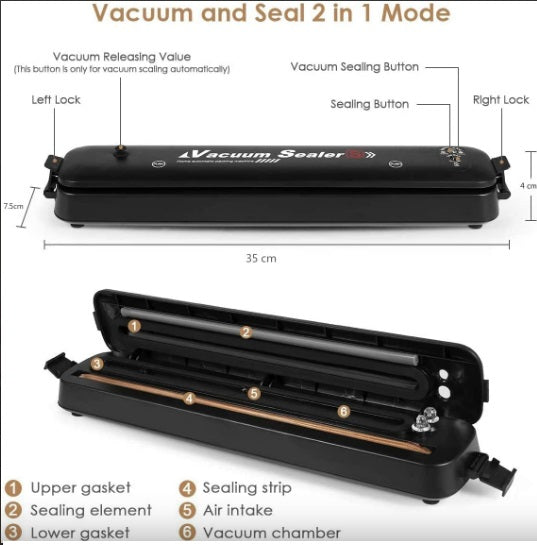 Automatic Plastic Vacuum Sealer Big