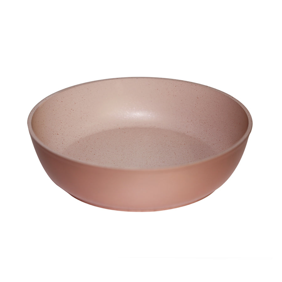 Granite Cookware Pot and Pan Set 8pcs, Rose Gold