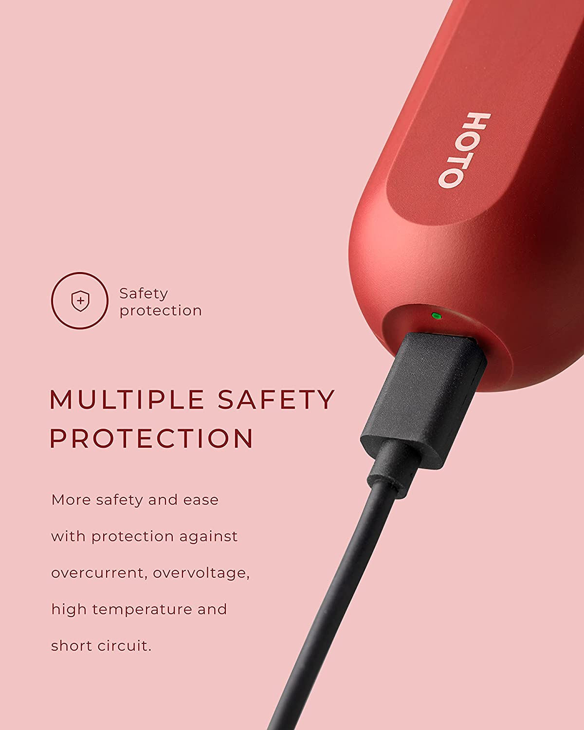 HOTO Li-ion Screwdriver-Lite Red