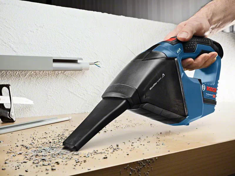 Bosch Professional Cordless Vacuum Cleaner 12V + 2x12v battery + Charger
