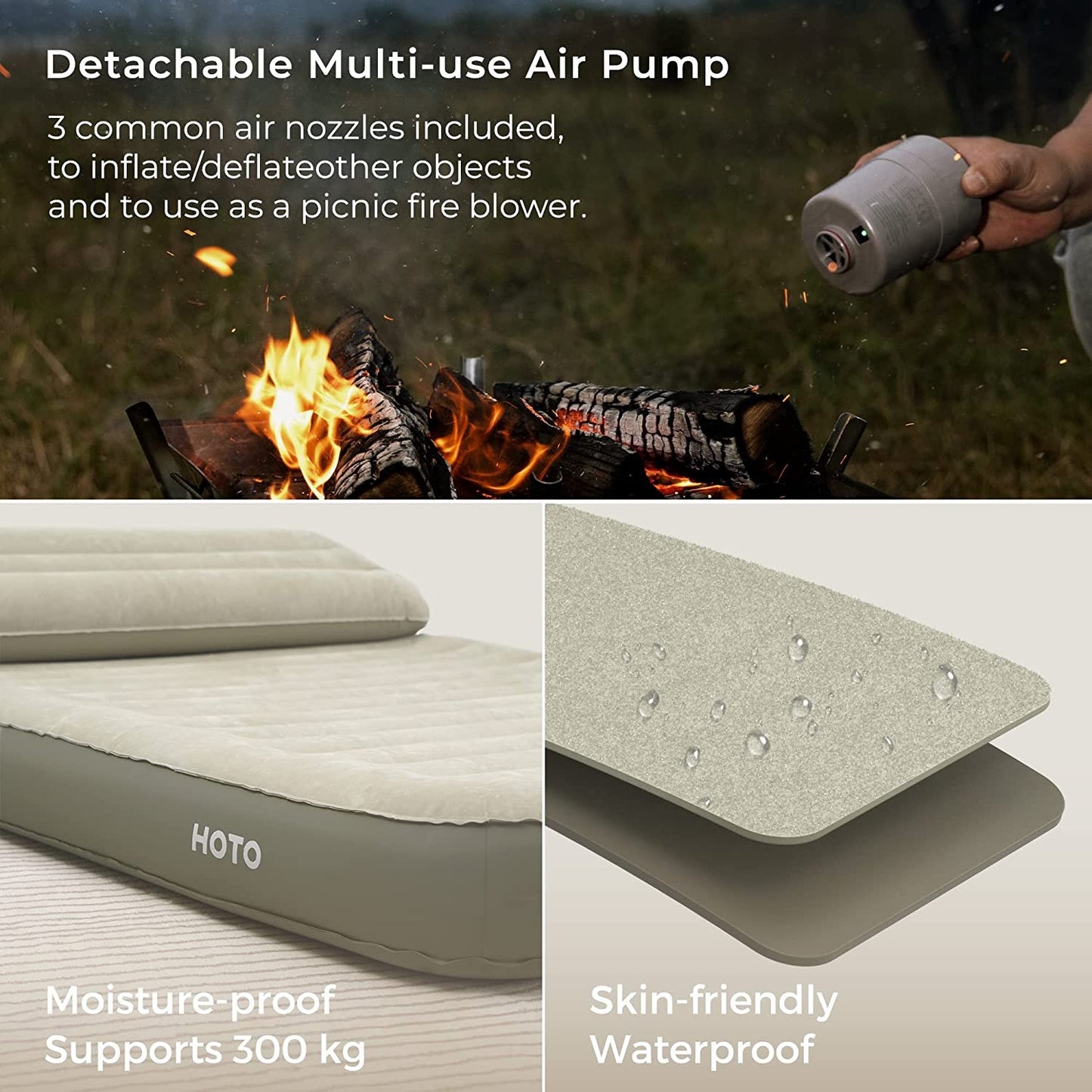 HOTO Self-Inflating Mattress