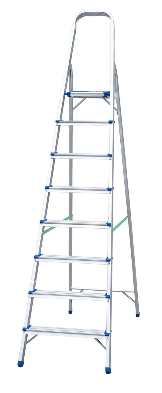 Galvanized Profile Ladder - 7+1 steps