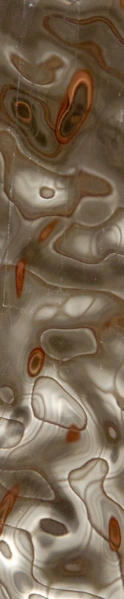 W/B Ceramic Glossy Finish Waving Silver - POQ. PLATINO LISCI