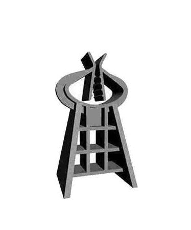 BSC SUPPORT SPACER 3-1/2 CM. OPEN