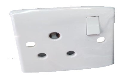 Single Gang Power Socket 15 Amp