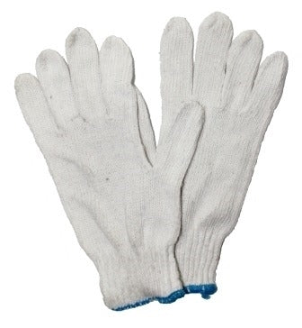 Industrial Workers Gloves White (10 Pcs)