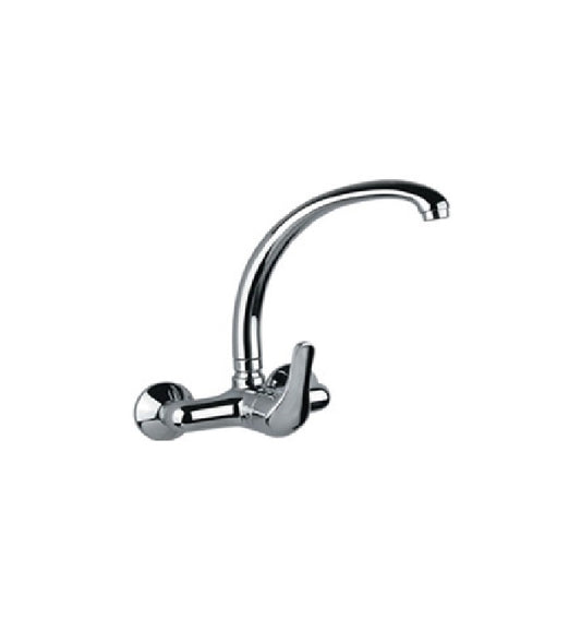 KING Wall Sink Mixer high J Spout