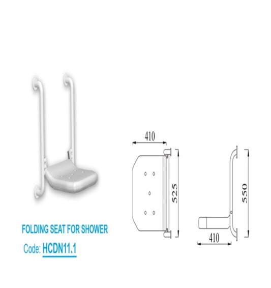 FOLDING SEAT FOR SHOWER
