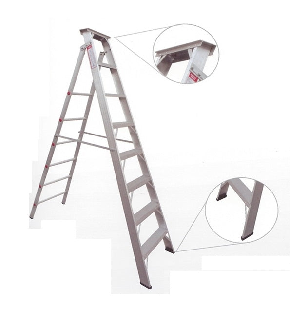 9 Steps Aluminium Daul Purpose ladder