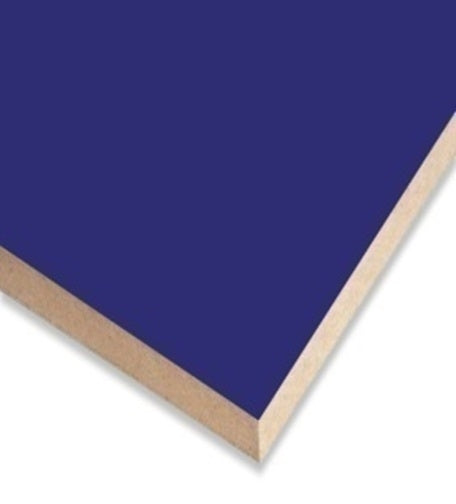 BLUE MELAMINE MDF     122CM* 244CM* 18MM