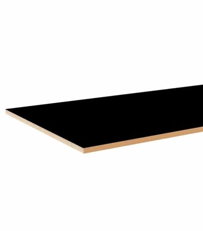 BLACK MELAMINE MDF      122CM* 244CM* 18MM