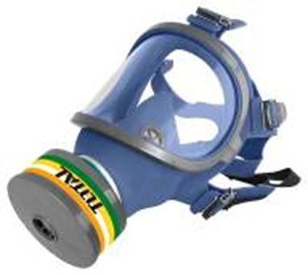 TOTAL Respirator  full mask with one catridge
