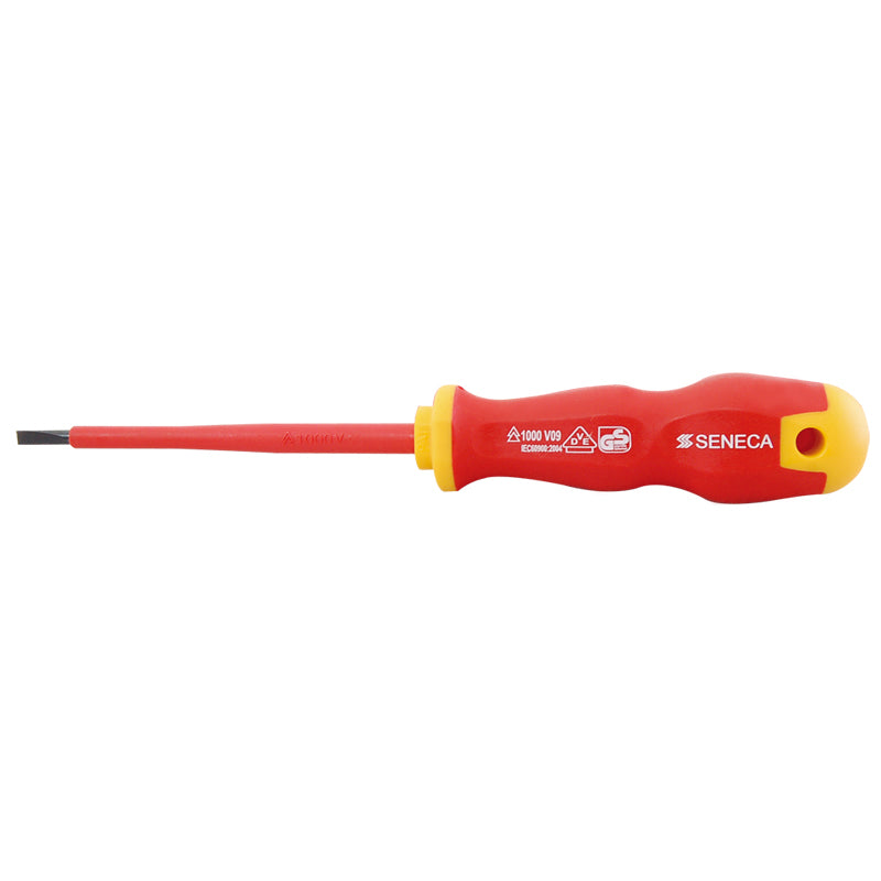 Seneca screwdriver معزول مشقوق - 0.8 × 4.0mm