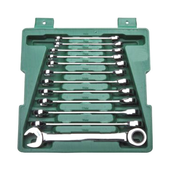 SATA-09040- 12pc ، Metric Combi/(8-19mm)