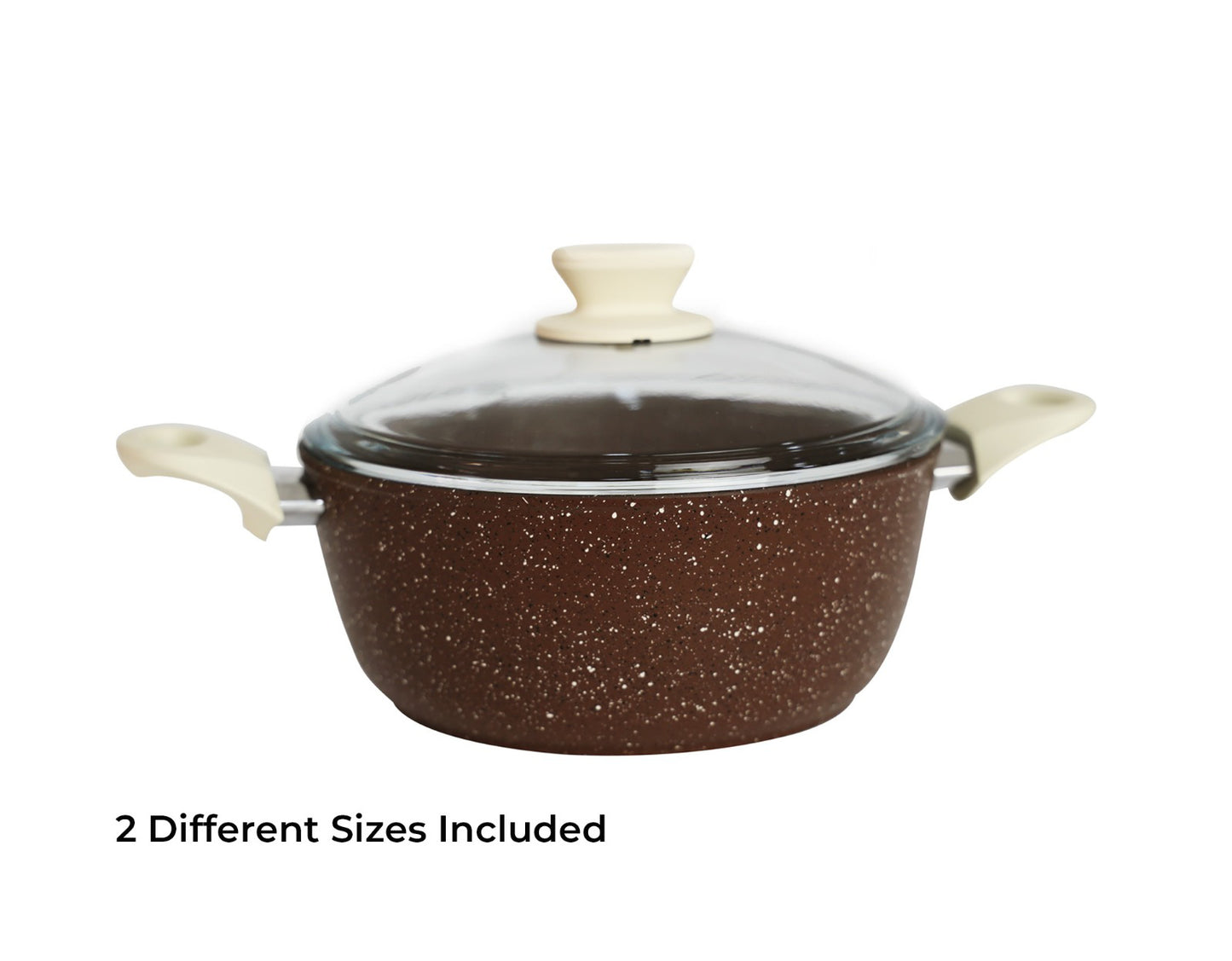 Soli Cookware Set 6Pcs Brown Color