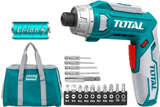 Total Lithium-Ion Cordless Screwdriver 8V