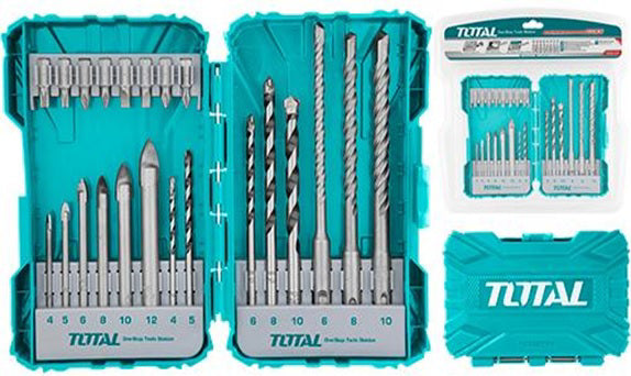 إجمالي أجزاء الحفر وقطع البراغي set-22pcs