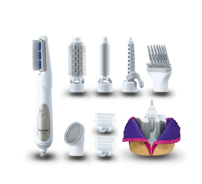 Panasonic Hair Styler (8Pcs)with Bag