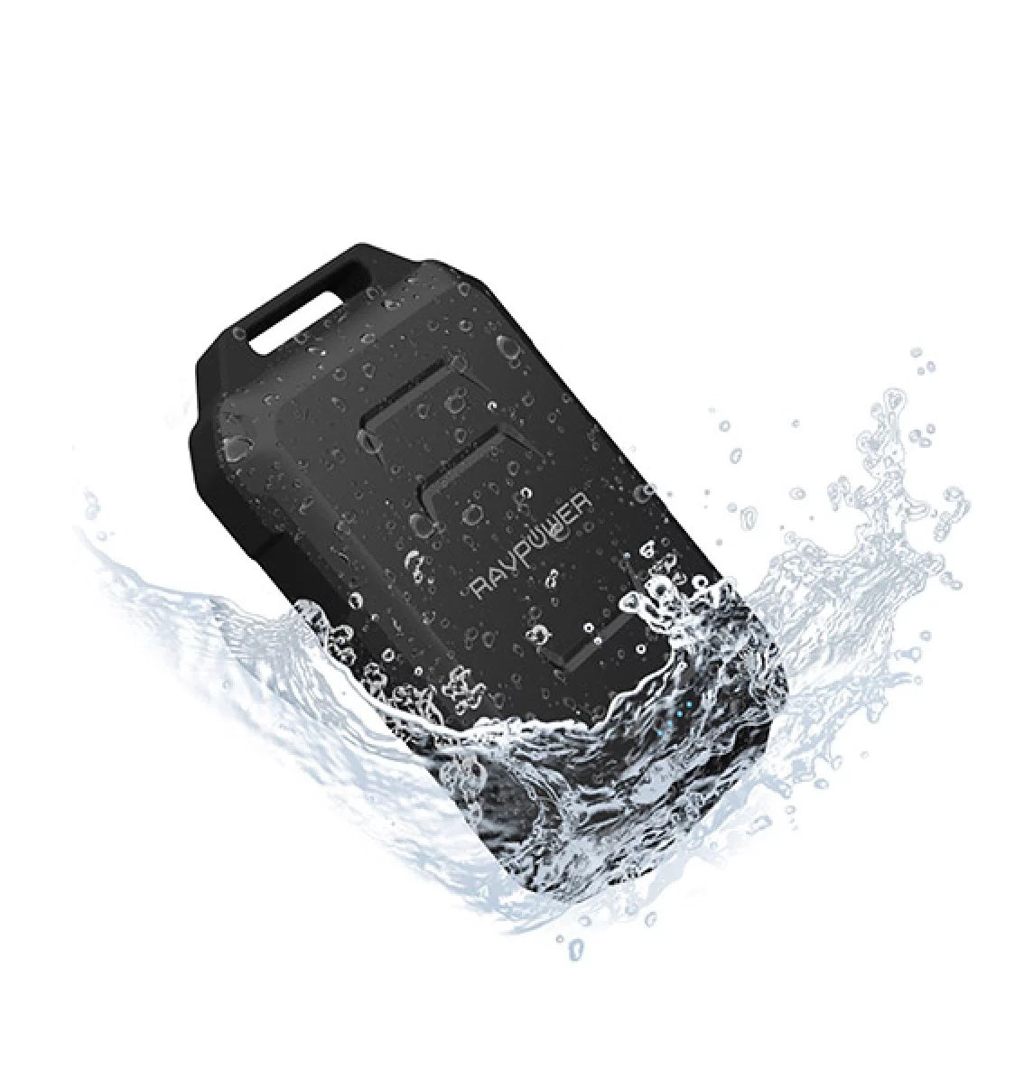 RAVPOWER XTREME SERIES 10050MAH WATERPROOF PORTABLE CHARGER POWER BANK RP-PB044 – BLACK