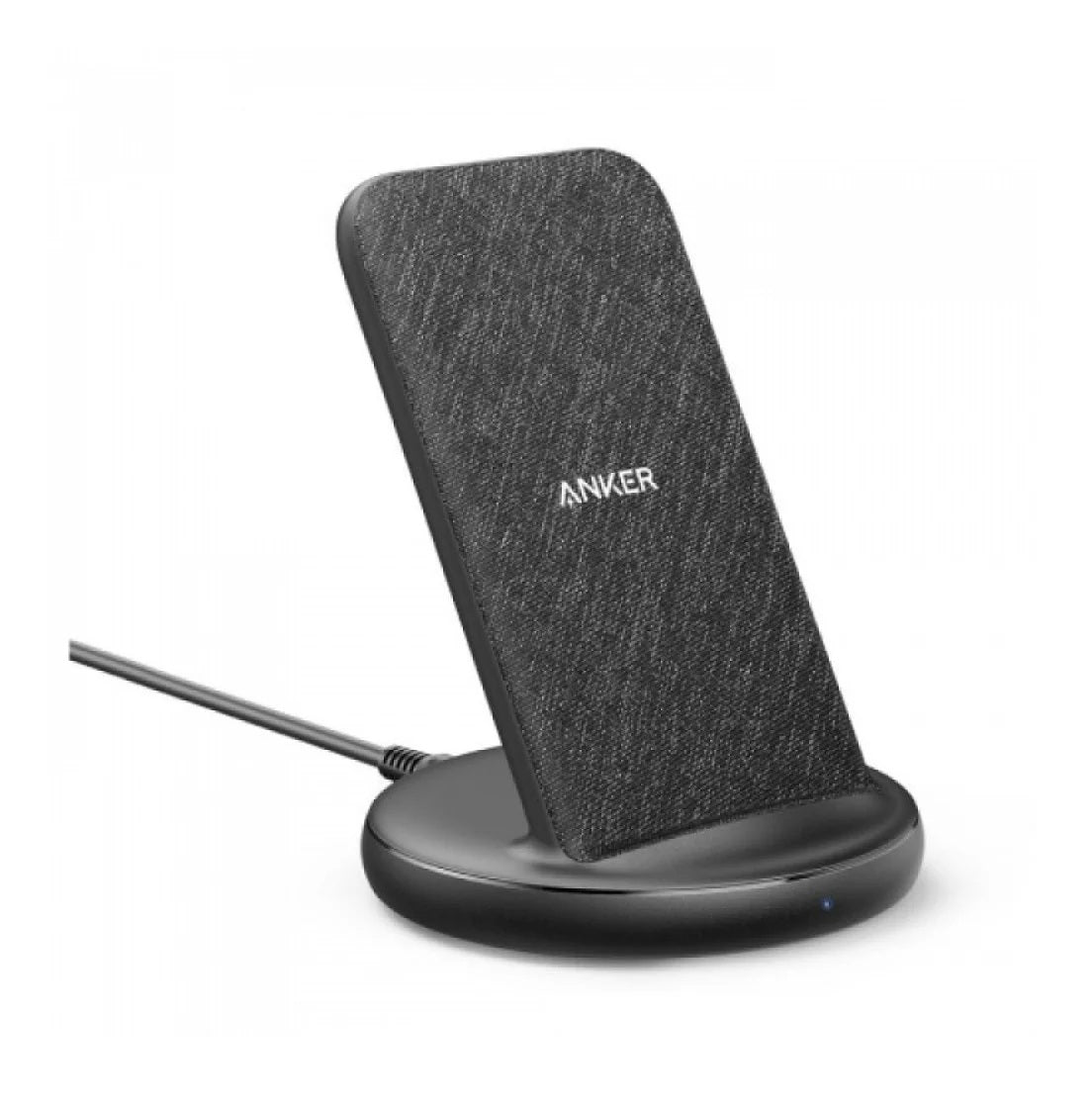 ANKER POWERWAVE 15W WIRELESS CHARGING STAND - BLACK FABRIC