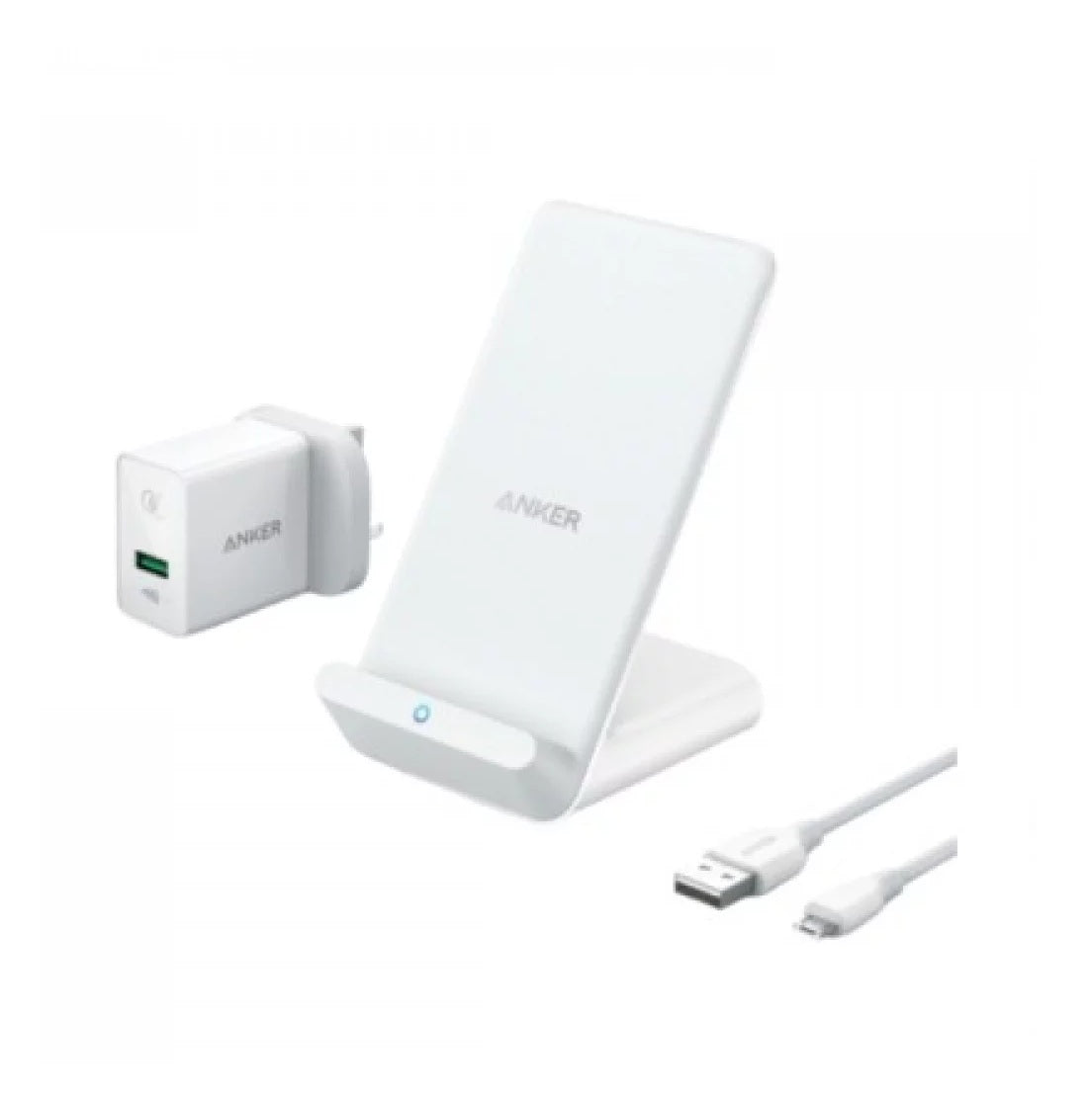 ANKER POWERWAVE 7.5W WIRELESS CHARGING STAND - WHITE