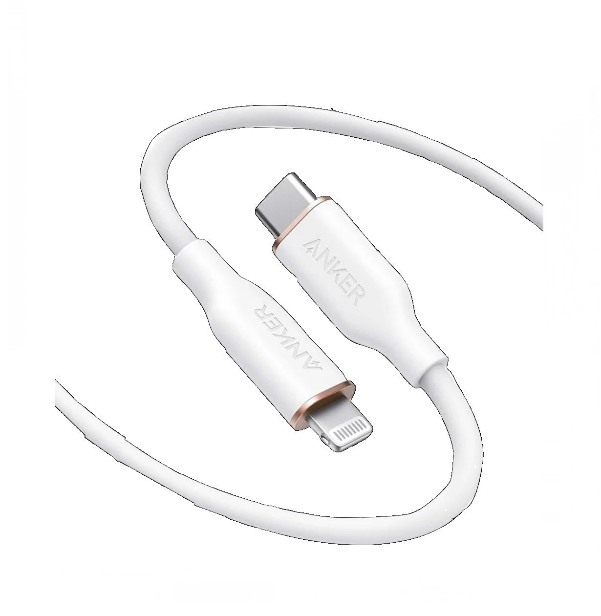 ANKER POWERLINE III FLOW USB-C WITH LIGHTNING CONNECTOR 0.9M - BLACK