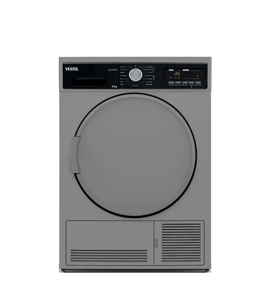 Vestel 9 KG ، 15 برنامج مكثف مجفف ، فضية