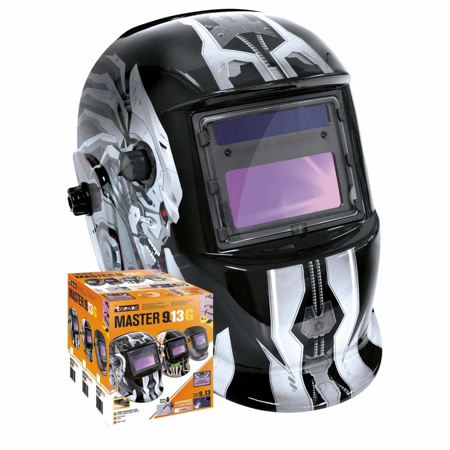 Auto Darkening Welding Helmet LCD MASTER 9.13 G