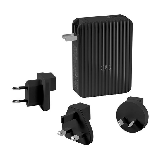 Momax Q.Power Plug 65W Portable GaN Charger - Black