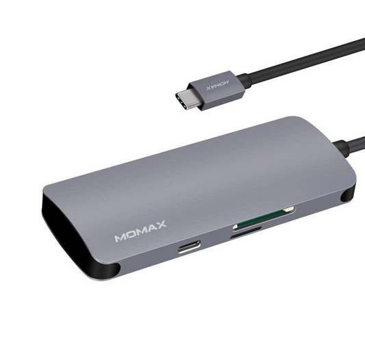 Momax 6 Ports USB Hub - DHC7A