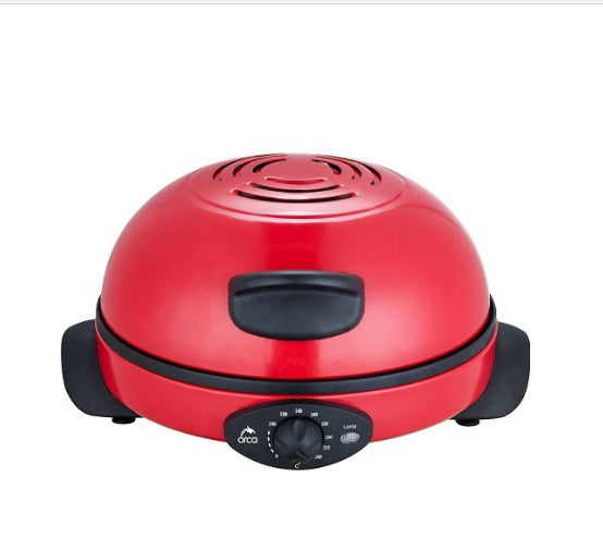 Orca 1800W Arabic Bread Maker, Red