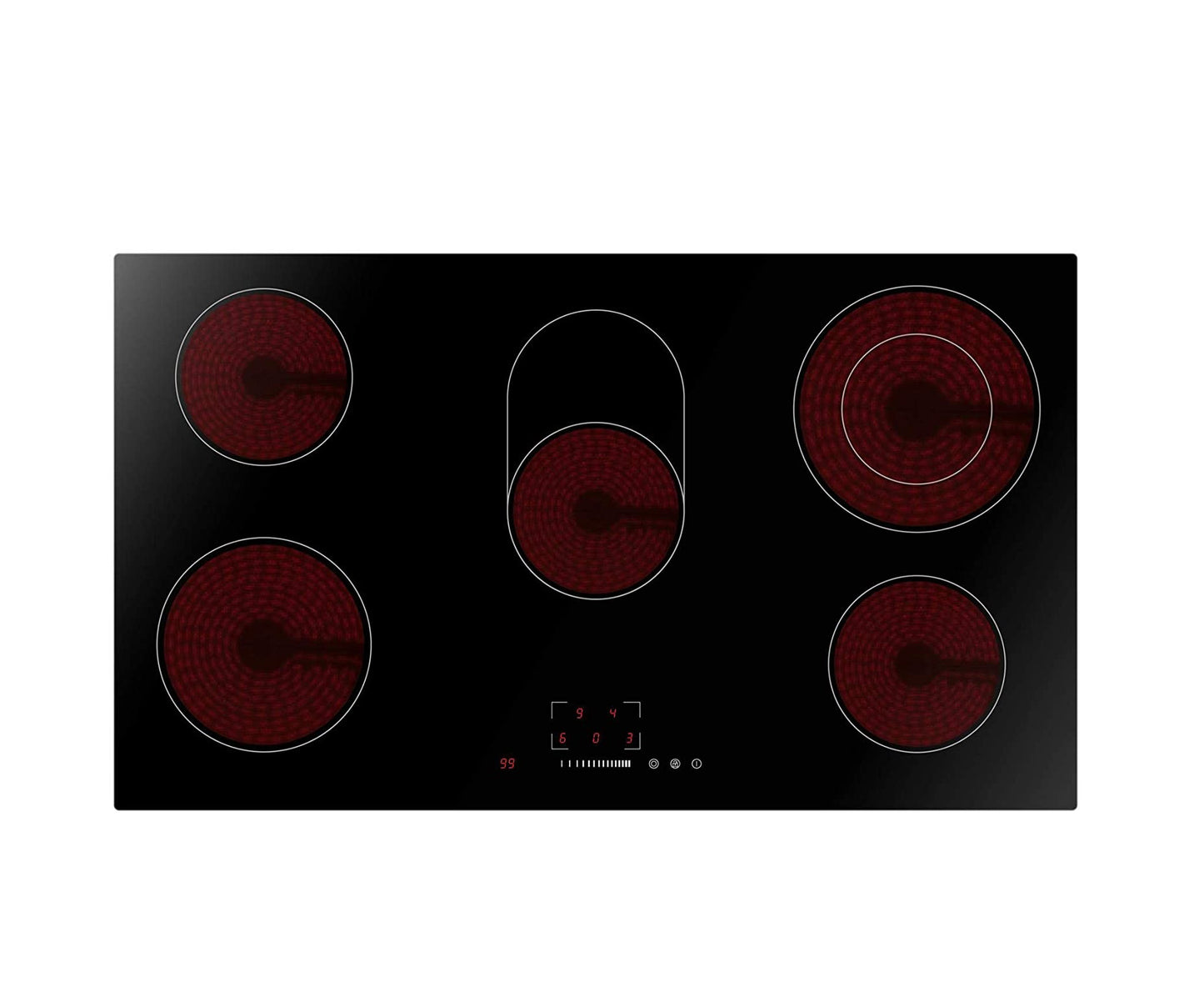 Midea Electric Plate Hob 90cm