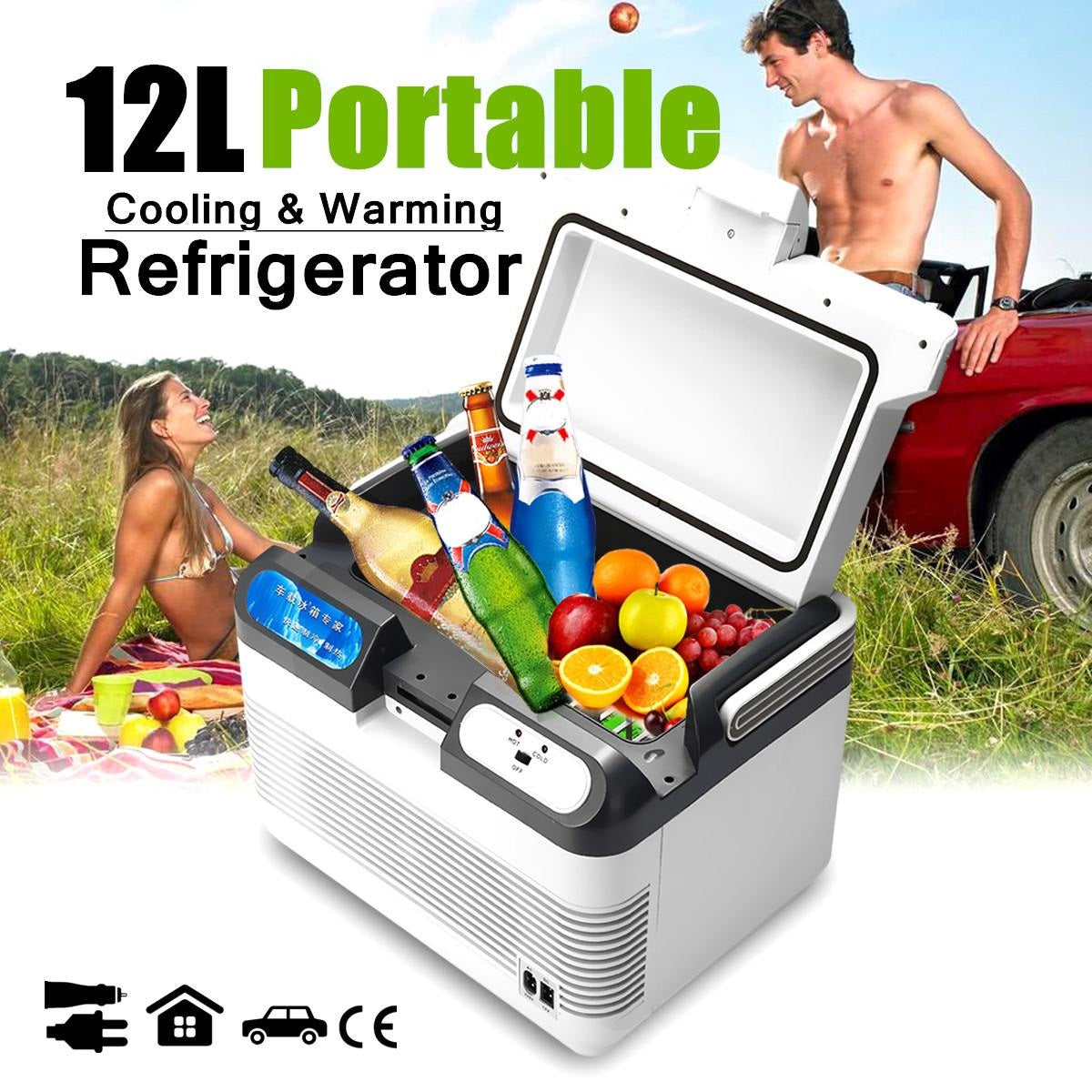 12L Cooling & Warming Car Refrigerator