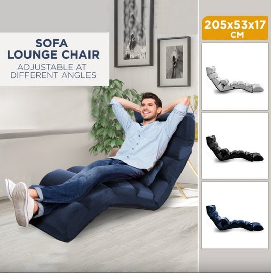 Lounge Sofa [ Black,Blue,Grey ]