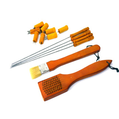 18Pcs Stainless Steel BBQ Tool Set