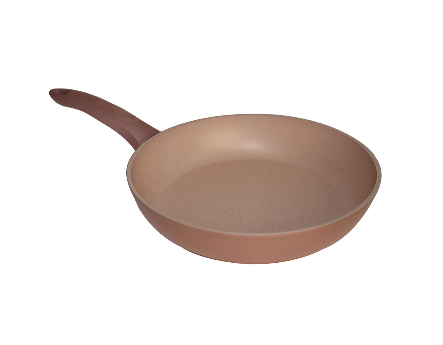 Granite Cookware Pot and Pan Set 6pcs, Rose Gold