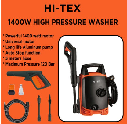 Pressure Washer 1400-W [ 120-Bar ]