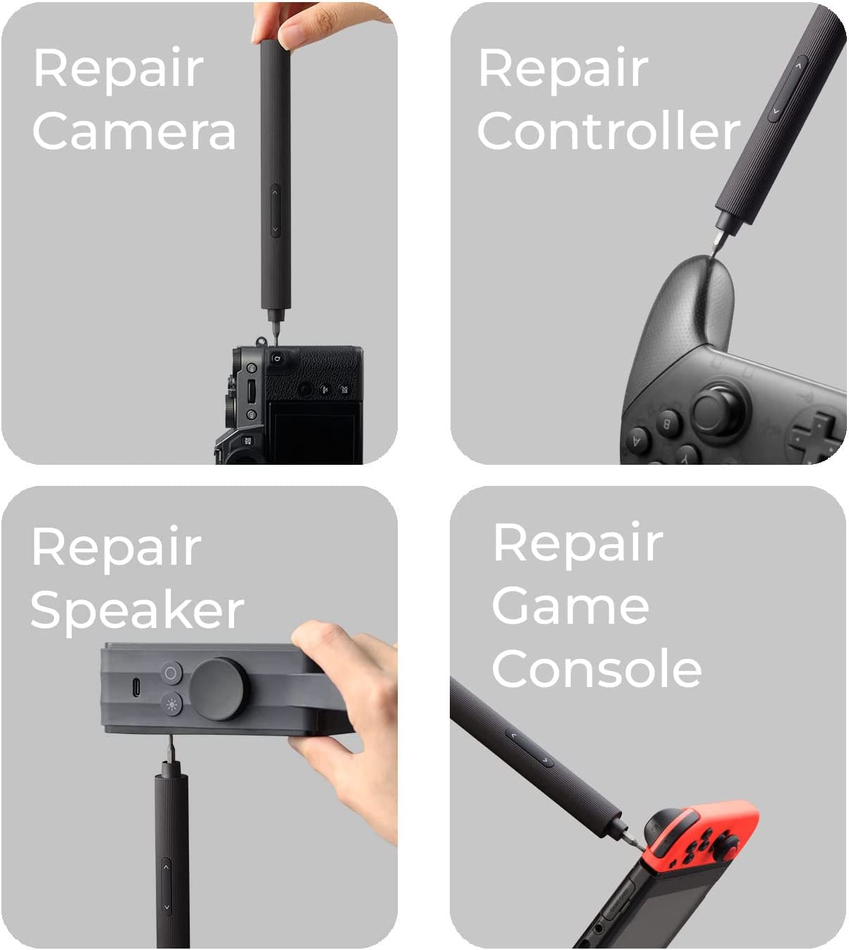 HOTO 25-in-1 Electric Screwdriver Set