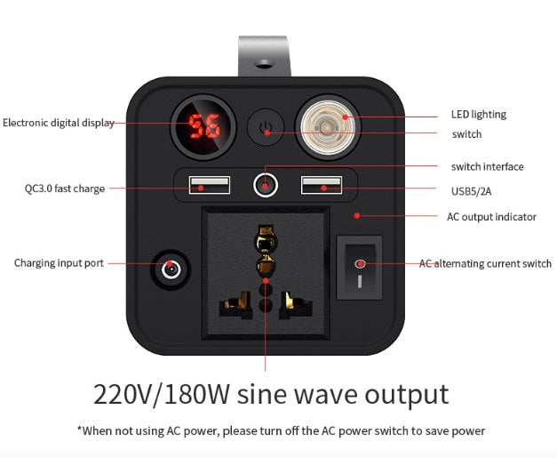 Portable Solar Generator Power Station