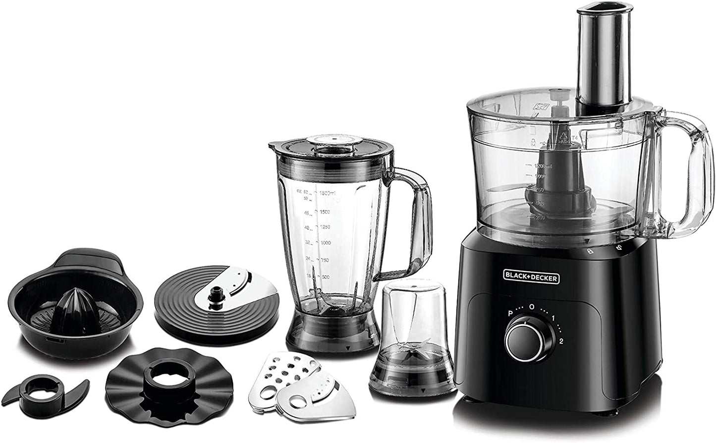 Black and Decker Food Processor 34 Functions 750W