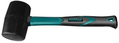 Total Hammer Rubber - Carbon Steel and  Fiberglass Handle - 450g