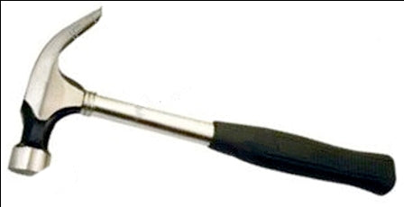 Claw Hammer Drop Forged with Handle - 1/2lbs