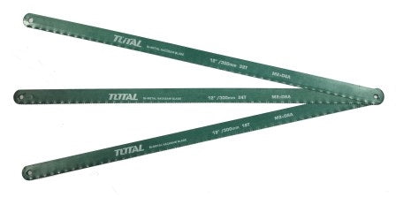 مجموع Hacksaw شفرة ثنائية المعدن. (24T) - 12