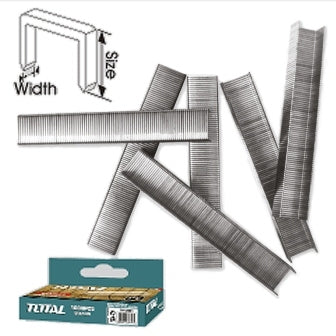 TOTAL Staples (1000 Pcs) for Staple Gun - 8×0.7mm