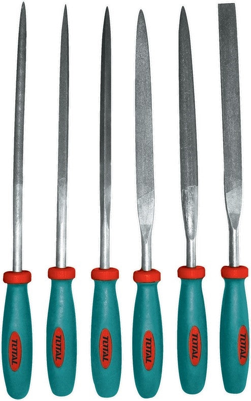TOTAL File Set (6Pcs) - 100mm (4")