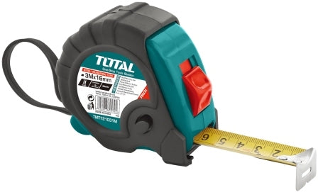 TOTAL Measuring Tape Steel with Cover - 3m×16mm