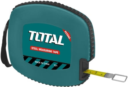 TOTAL Measuring Tape Steel - 50m×12.5mm