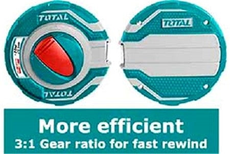 TOTAL Measuring Tape Steel - 20m×12.5mm