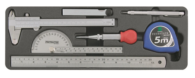 مجموعة أدوات قياس Seneca - 7pcs